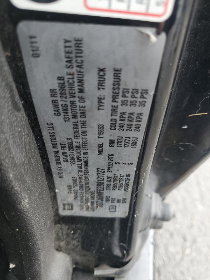 2011 GMC Canyon Sle VIN: 1GTJ6MFE2B8121727 Lot: 93247715