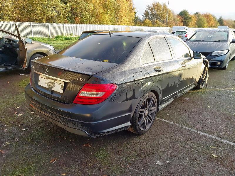 2012 MERCEDES-BENZ C CLASS C250 CDI BLUEEFFICIENCY AMG SPORT PLUS 4DR AUTO