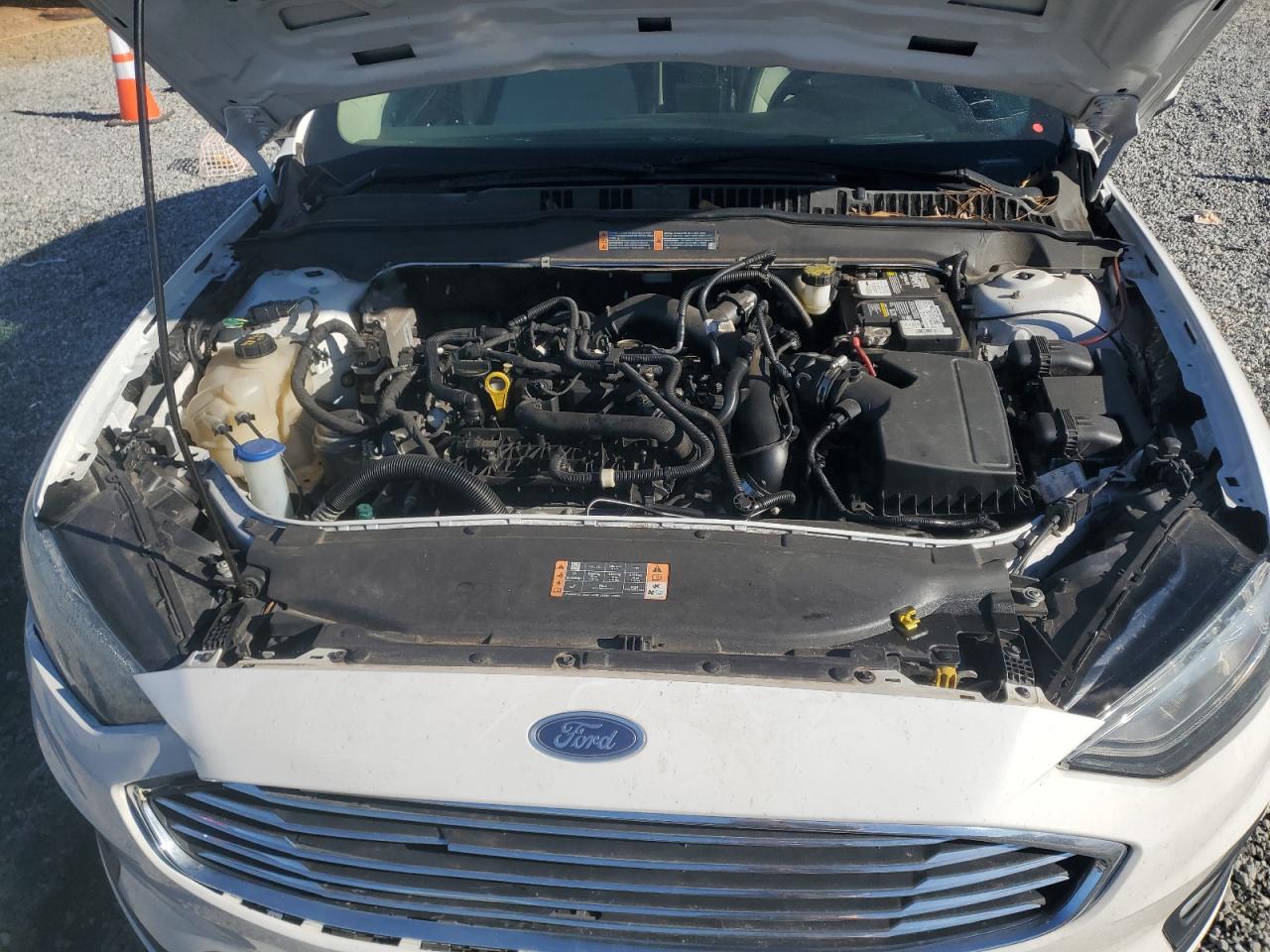 2019 Ford Fusion Se VIN: 3FA6P0HD4KR170982 Lot: 92037135