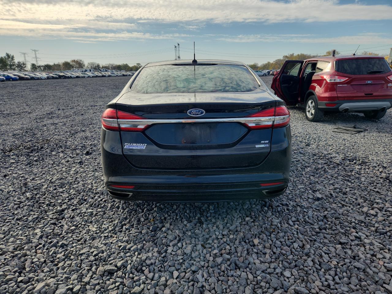 2018 Ford Fusion Se VIN: 3FA6P0T91JR166597 Lot: 90750365