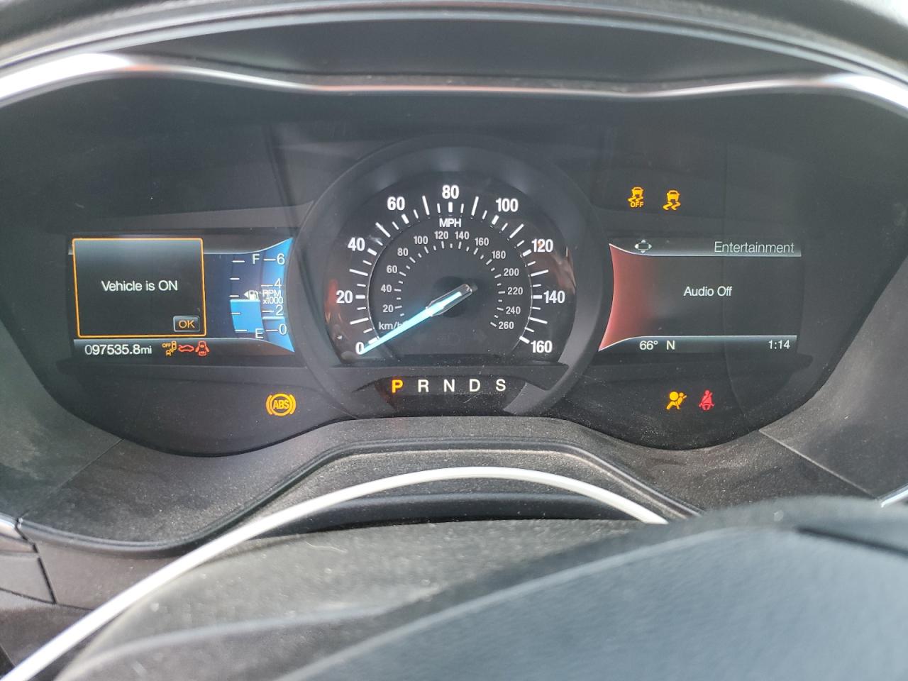 2019 Ford Fusion Titanium VIN: 3FA6P0D94KR152886 Lot: 93046605