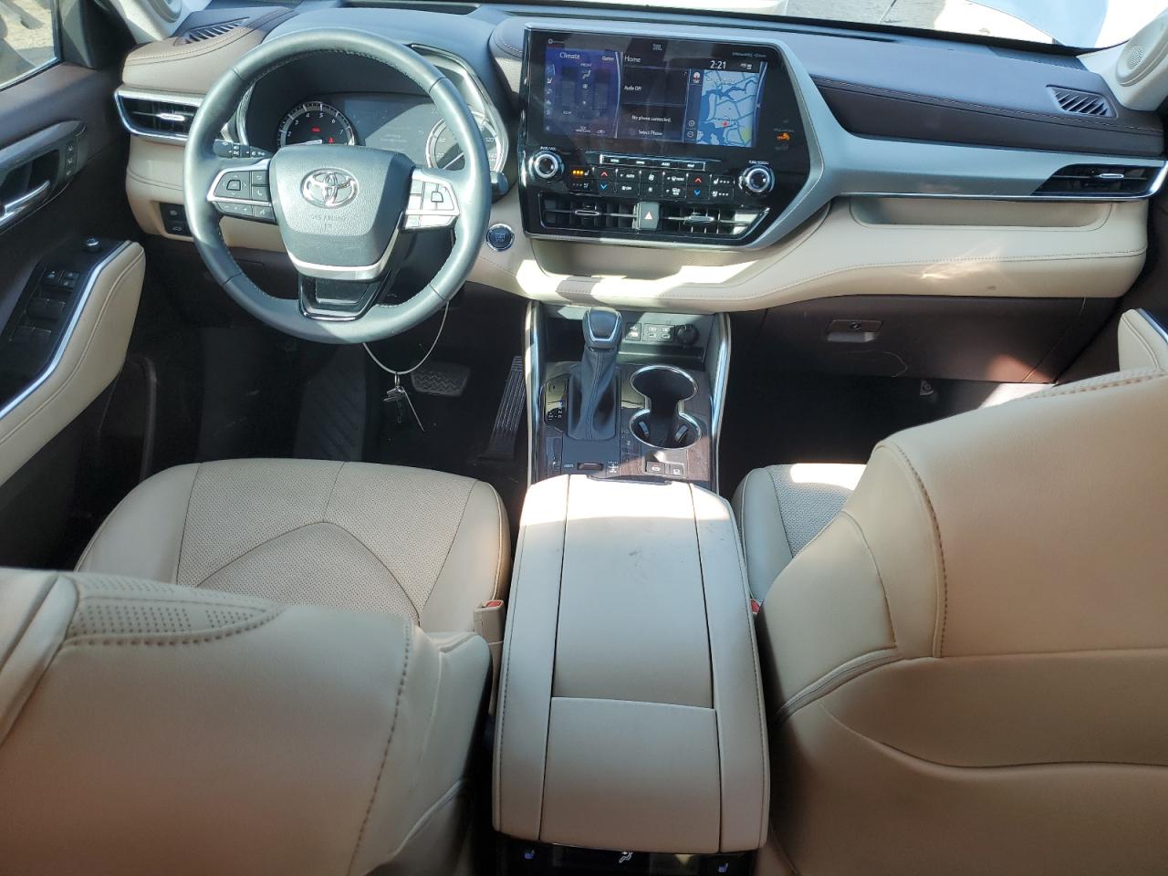 2022 Toyota Highlander Platinum VIN: 5TDFZRAH0NS112066 Lot: 93235595