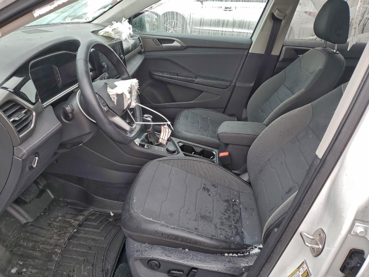 2025 Volkswagen Taos Se Black VIN: 3VV2C7B29SM046645 Lot: 93886535