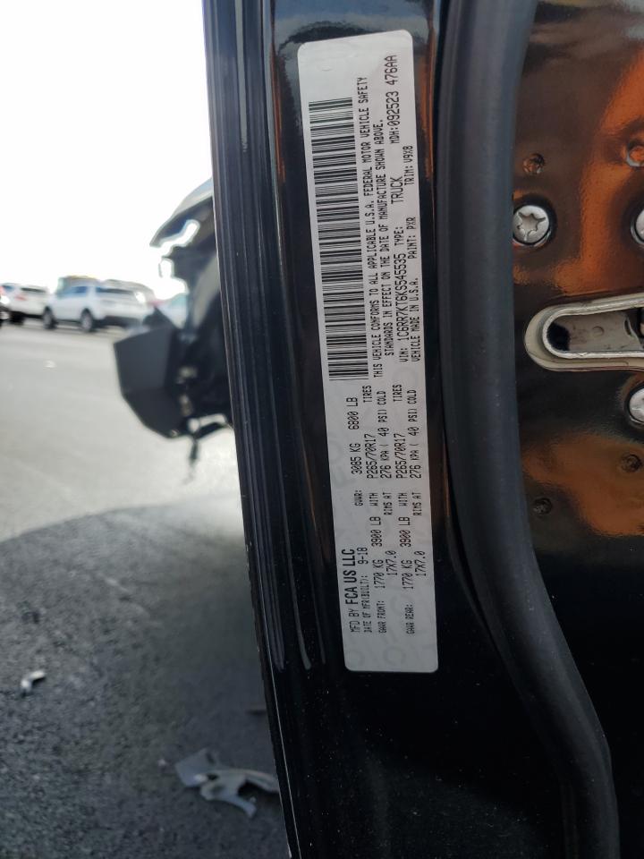 2019 Ram 1500 Classic Tradesman VIN: 1C6RR7KT6KS545535 Lot: 90921935