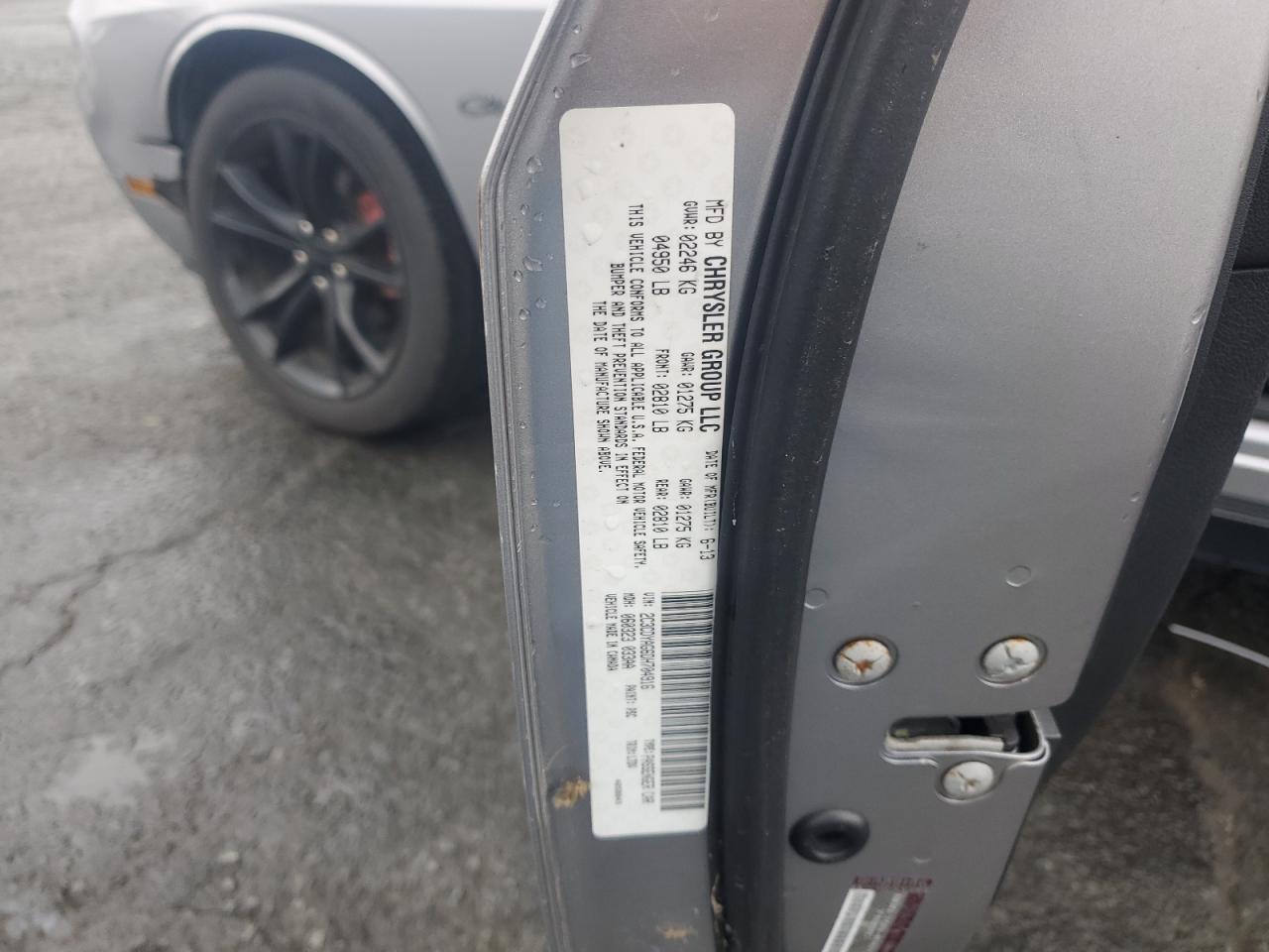 2013 Dodge Challenger Sxt VIN: 2C3CDYAG6DH704916 Lot: 91710225