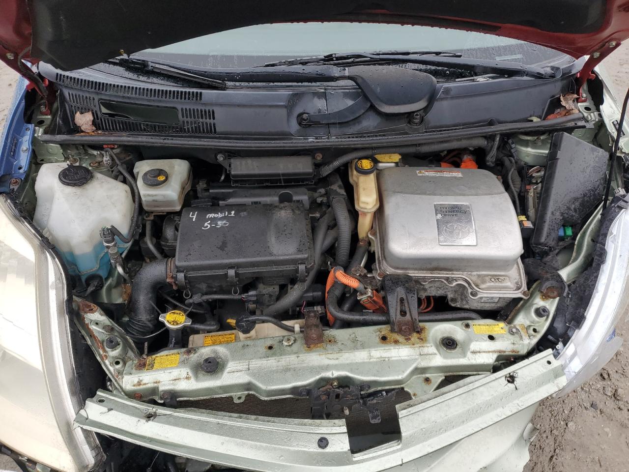 2007 Toyota Prius VIN: JTDKB20U977689166 Lot: 91900345