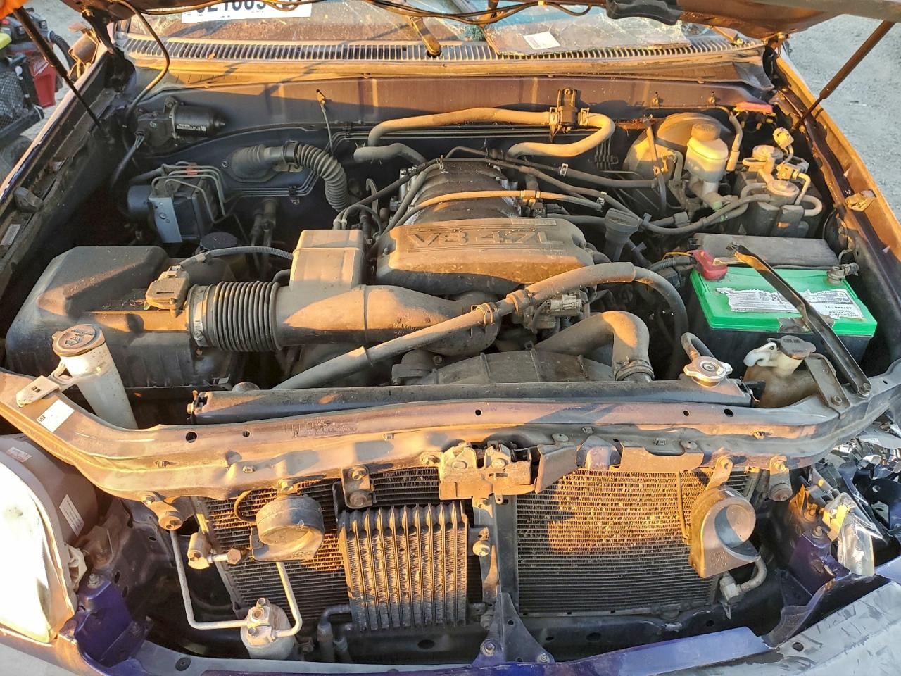 2002 Toyota Tundra Access Cab VIN: 5TBRT341X2S268811 Lot: 92130915