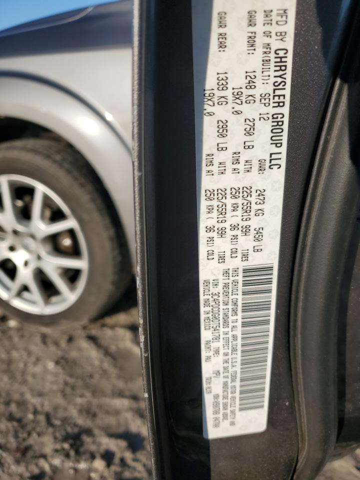 2013 Dodge Journey Crew VIN: 3C4PDCDG0DT541781 Lot: 91186995