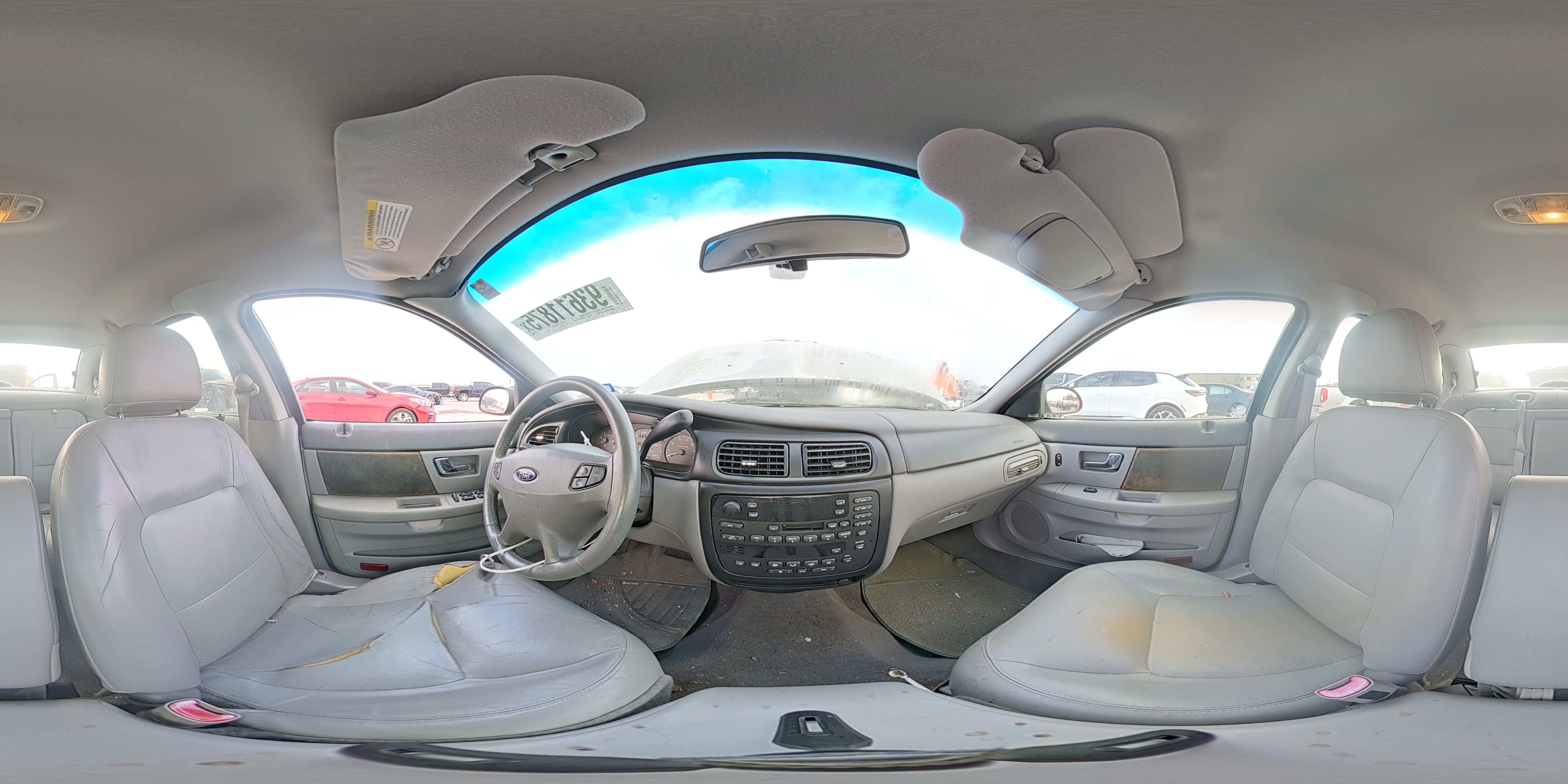 2001 Ford Taurus Sel VIN: 1FAFP56S81A217874 Lot: 93611875