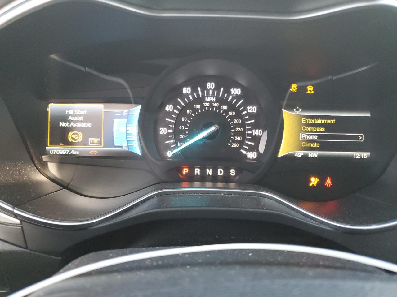 2016 Ford Fusion Se VIN: 1FA6P0HD7G5125867 Lot: 92325655