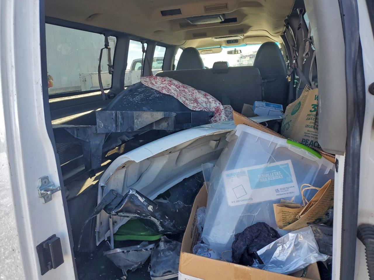 2013 Chevrolet Express G3500 Ls VIN: 1GAZGZFA8D1165830 Lot: 93888765