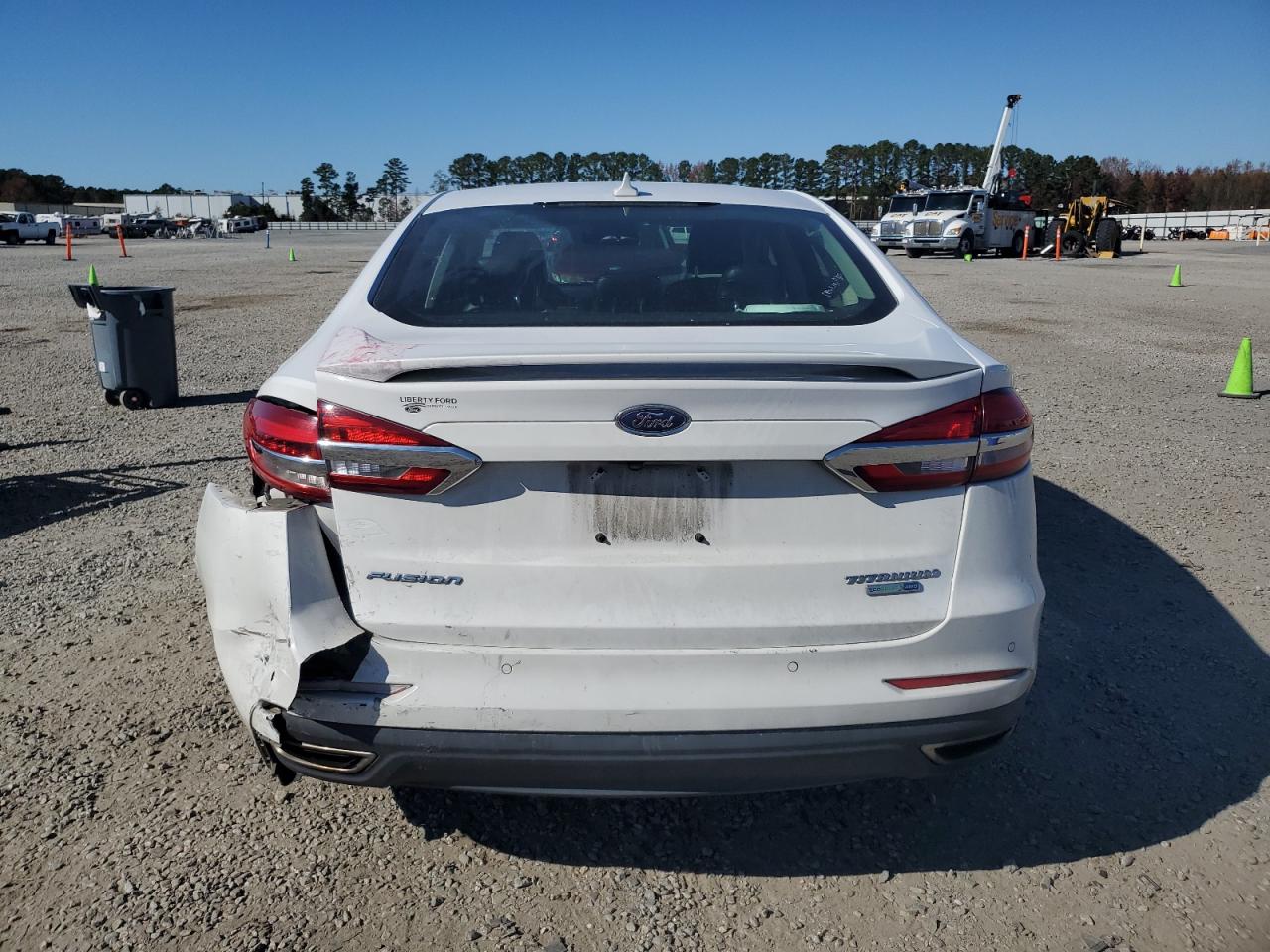 2020 Ford Fusion Titanium VIN: 3FA6P0D92LR204887 Lot: 91737895
