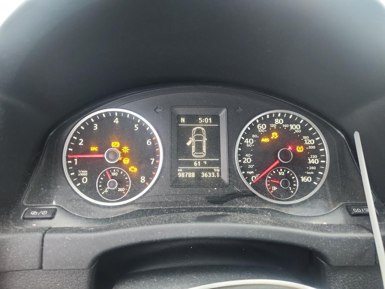 2014 Volkswagen Tiguan S VIN: WVGAV3AX8EW559704 Lot: 91932475