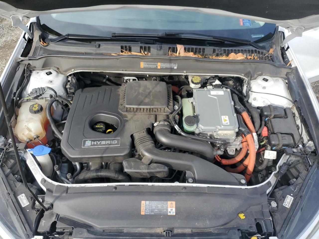 2014 Ford Fusion S Hybrid VIN: 3FA6P0UU7ER319024 Lot: 93121885