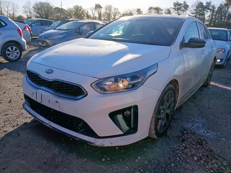 2021 KIA PRO CEED 1.5T GDI ISG GT-LINE 5DR DCT for sale at Copart WOLVERHAMPTON