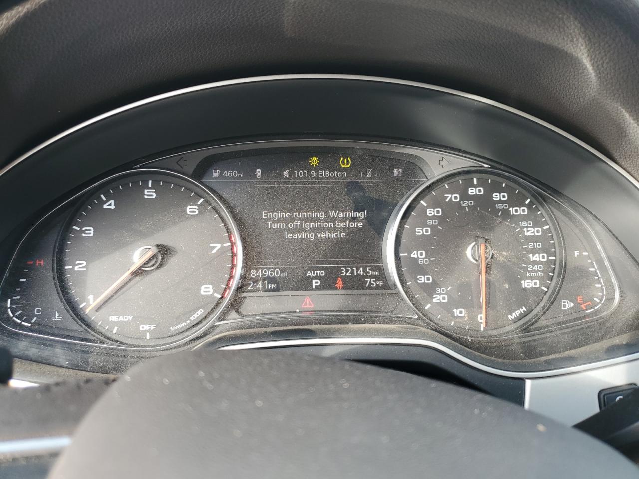 2019 Audi Q7 Premium VIN: WA1AHAF74KD024704 Lot: 85424665