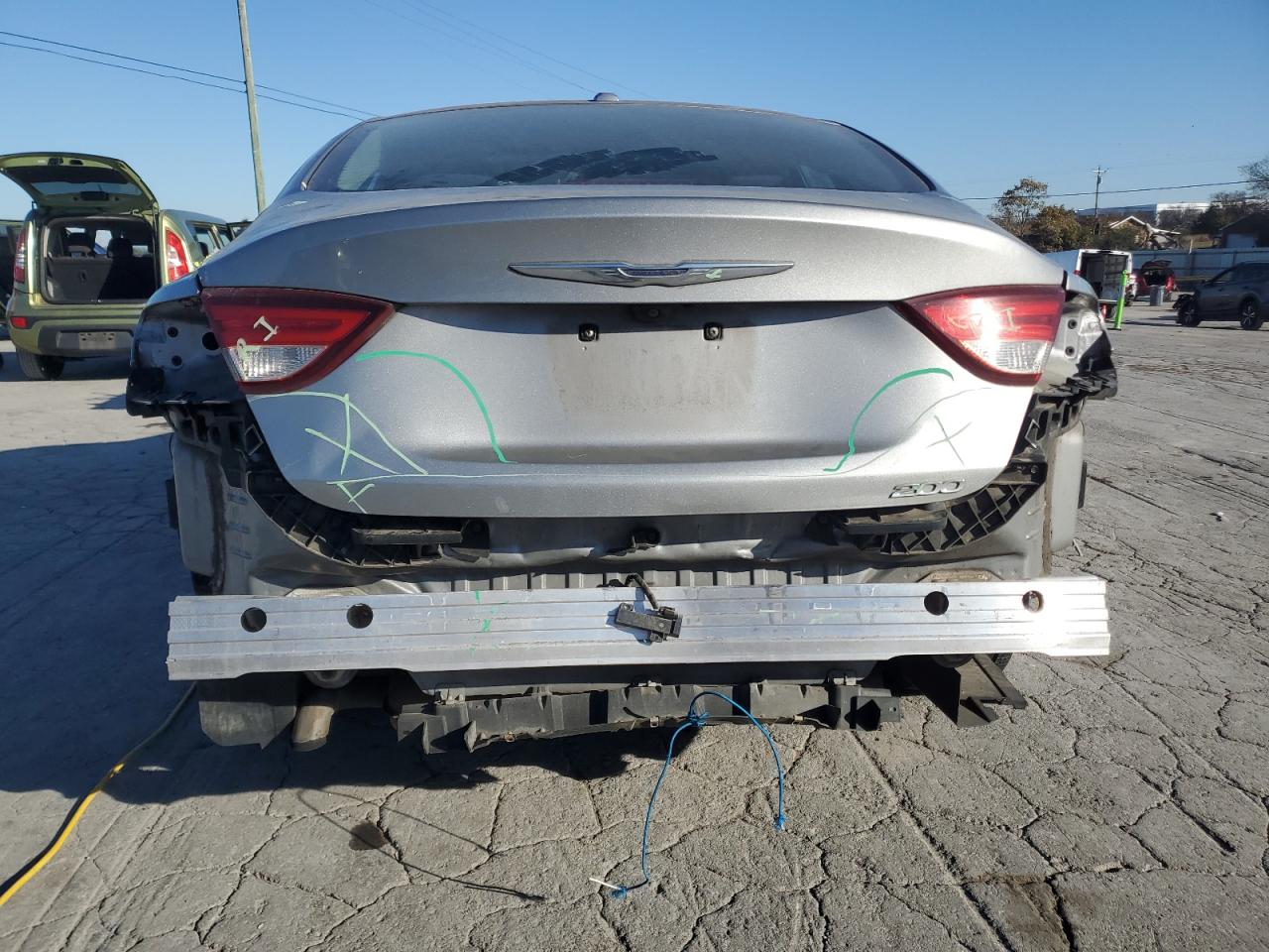 2015 Chrysler 200 Limited VIN: 1C3CCCAB2FN621844 Lot: 91848585