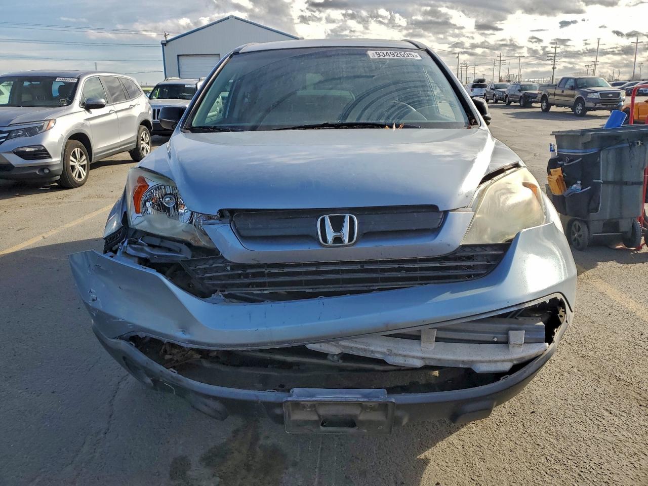 2008 Honda Cr-V Lx VIN: 5J6RE38338L000104 Lot: 93492695