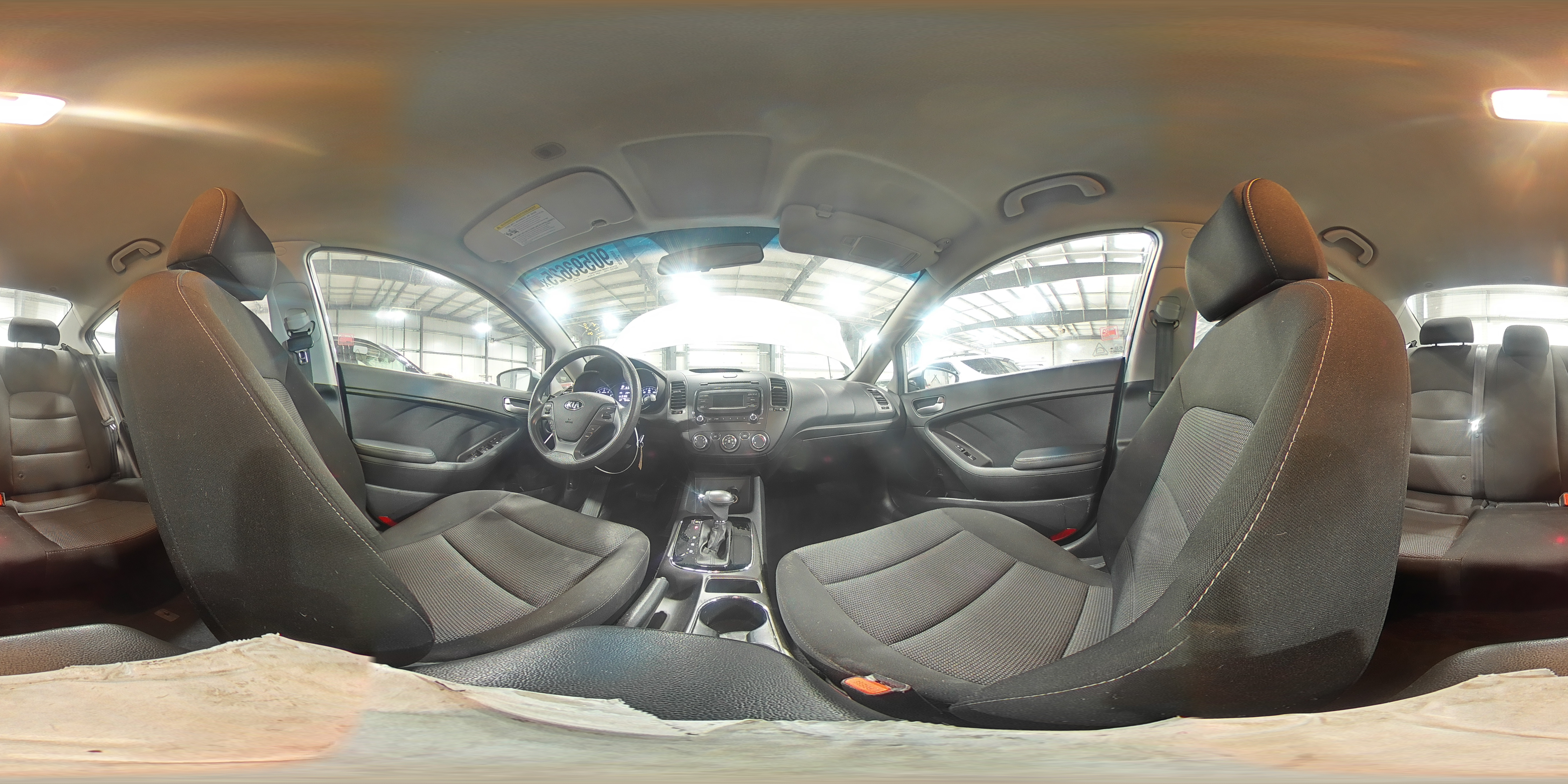 2017 Kia Forte Lx VIN: 3KPFK4A74HE050300 Lot: 90593625