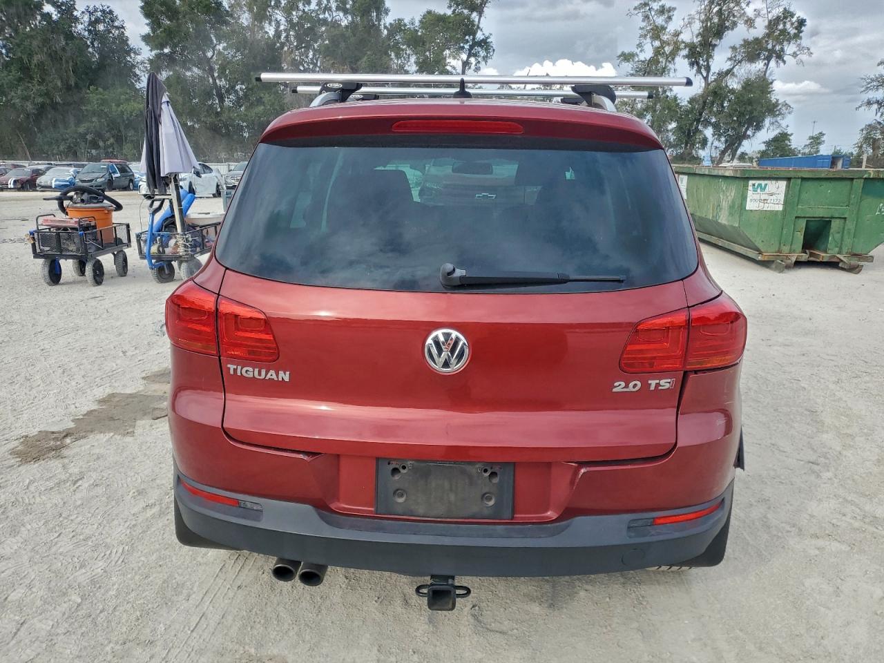 2015 Volkswagen Tiguan S VIN: WVGAV7AX2FW109197 Lot: 94728365