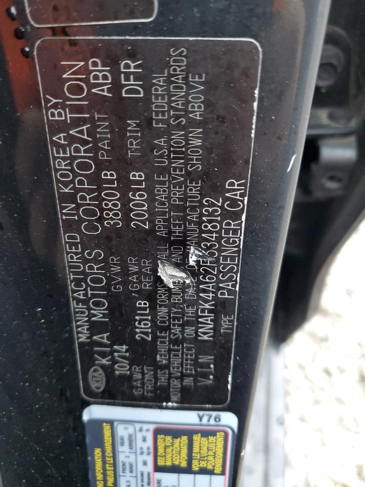 2015 Kia Forte Lx VIN: KNAFK4A62F5348132 Lot: 93671875