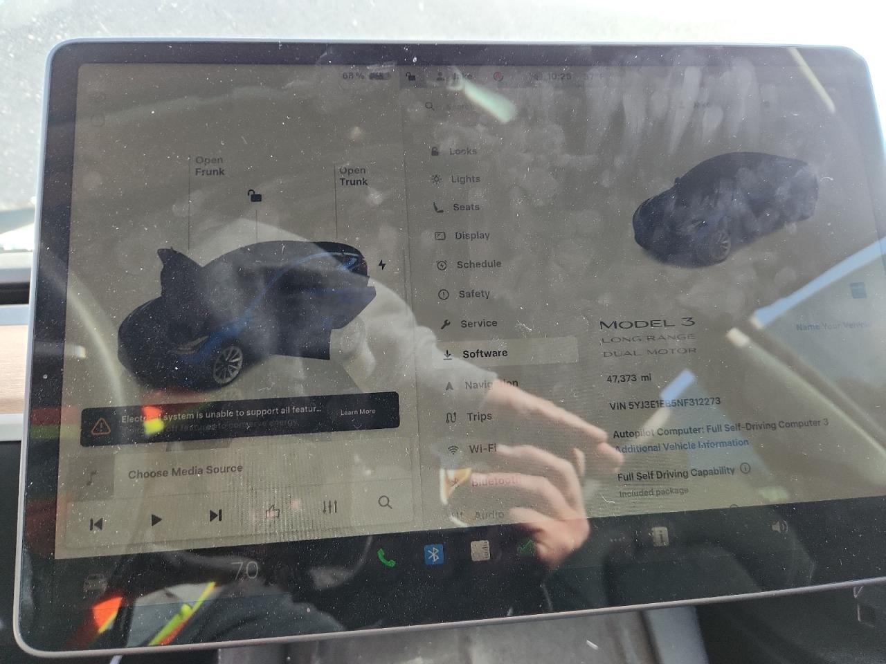 2022 Tesla Model 3 VIN: 5YJ3E1EB5NF312273 Lot: 91842615