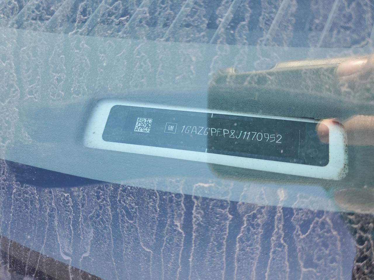 2018 Chevrolet Express G3500 Lt VIN: 1GAZGPFP8J1170952 Lot: 82739215