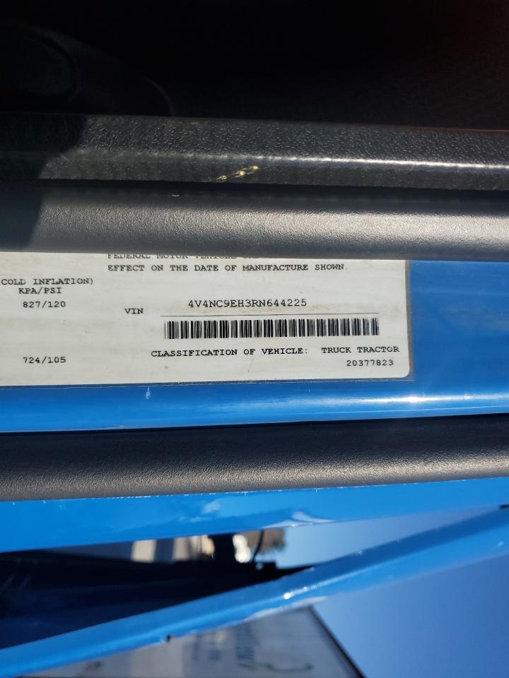2024 Volvo Vn Vnl - Semi Truck VIN: 4V4NC9EH3RN644225 Lot: 93210865