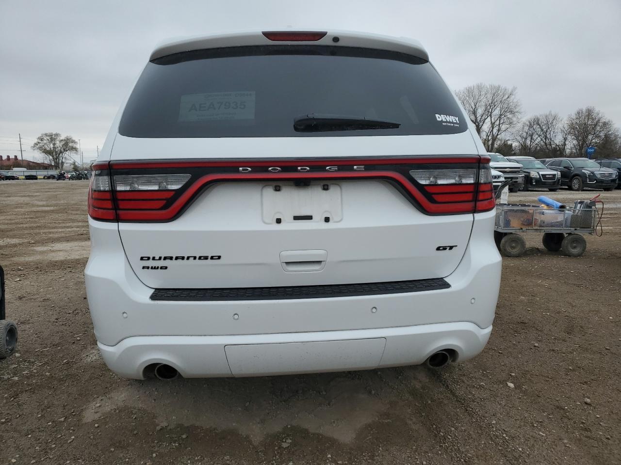 2017 Dodge Durango Gt VIN: 1C4RDJDG6HC820747 Lot: 92387525