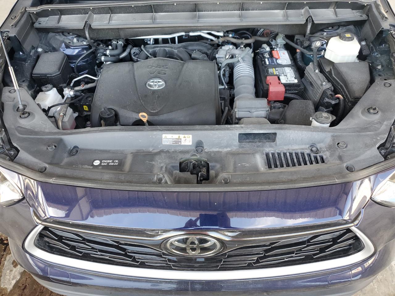 2021 Toyota Highlander L VIN: 5TDCZRAH6MS535526 Lot: 92065085