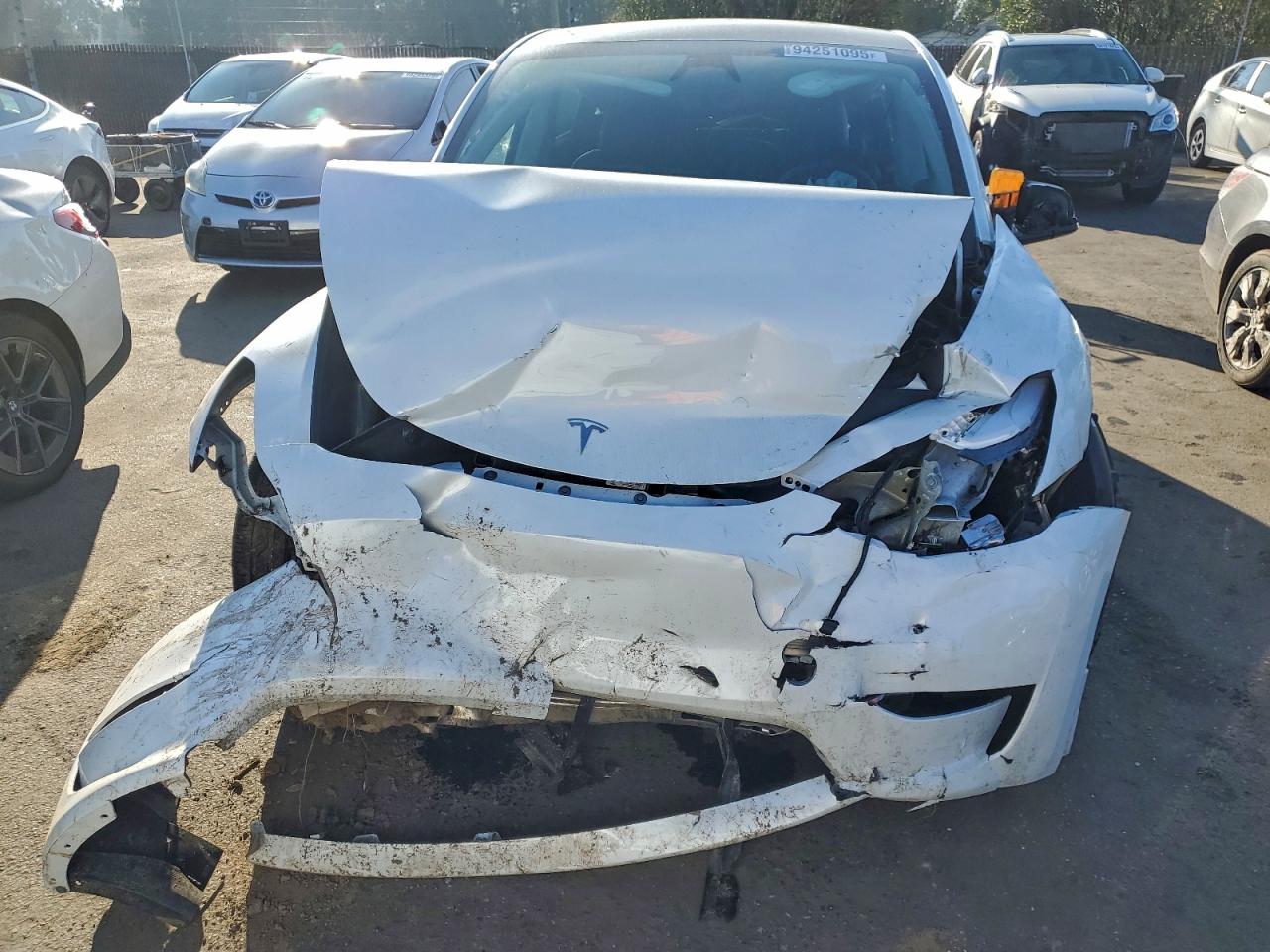 2025 Tesla Model Y VIN: 7SAYGDEFXSF299877 Lot: 94251095