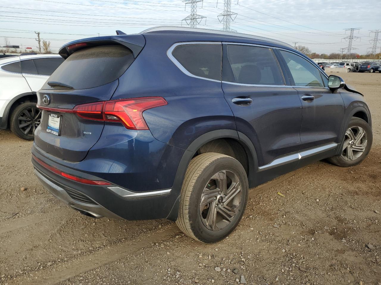 2022 Hyundai Santa Fe Sel VIN: 5NMS3DAJ7NH444160 Lot: 91087405