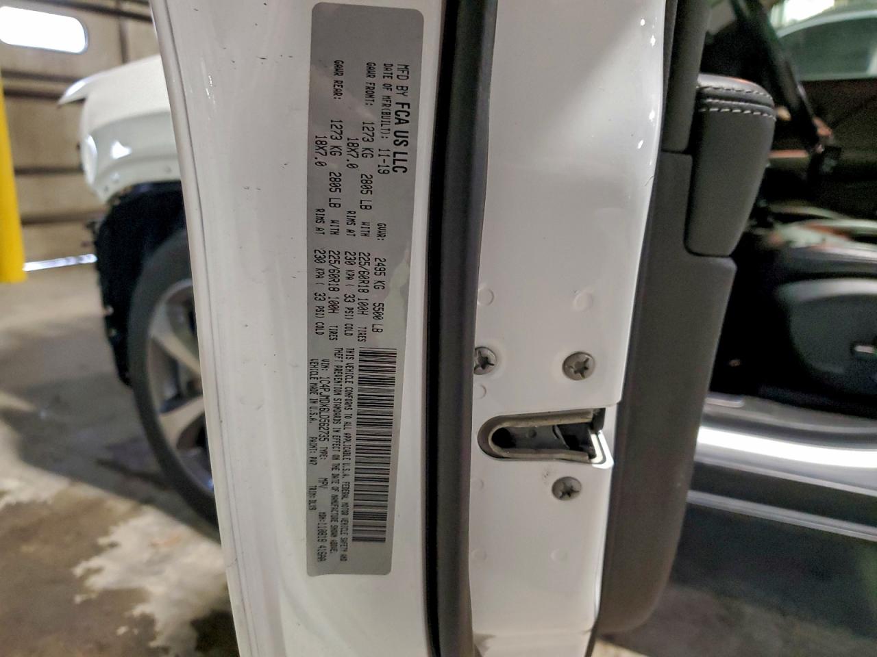 2020 Jeep Cherokee Limited VIN: 1C4PJMDX6LD562735 Lot: 93694605