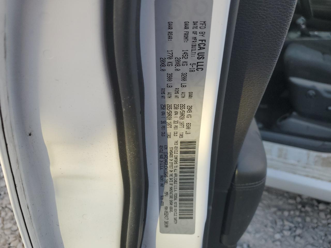 2018 Dodge Durango Sxt VIN: 1C4RDHAG0JC413509 Lot: 92675565