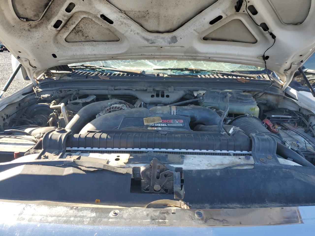 2005 Ford F350 Super Duty Flatbed Truck VIN: 1FTWW33P35EA48458 Lot: 91423775