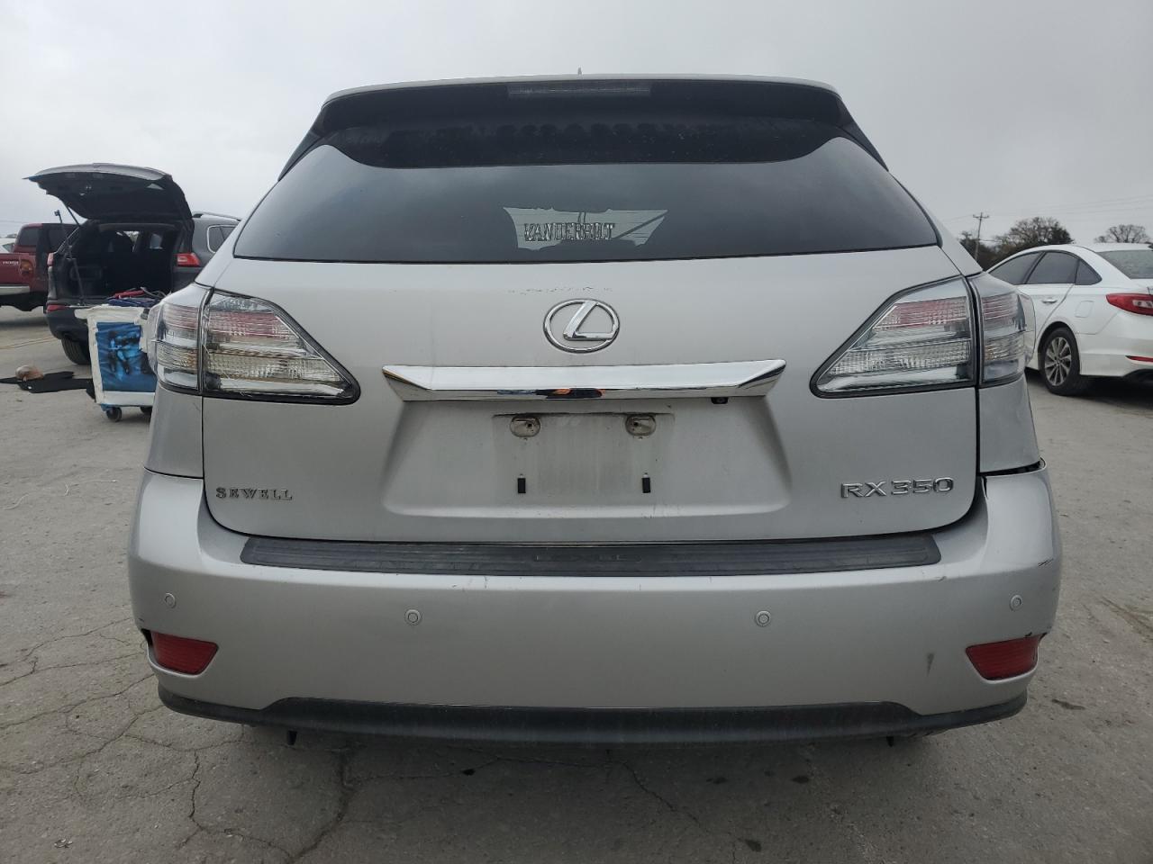 2012 Lexus Rx 350 VIN: 2T2ZK1BA9CC082197 Lot: 91921345