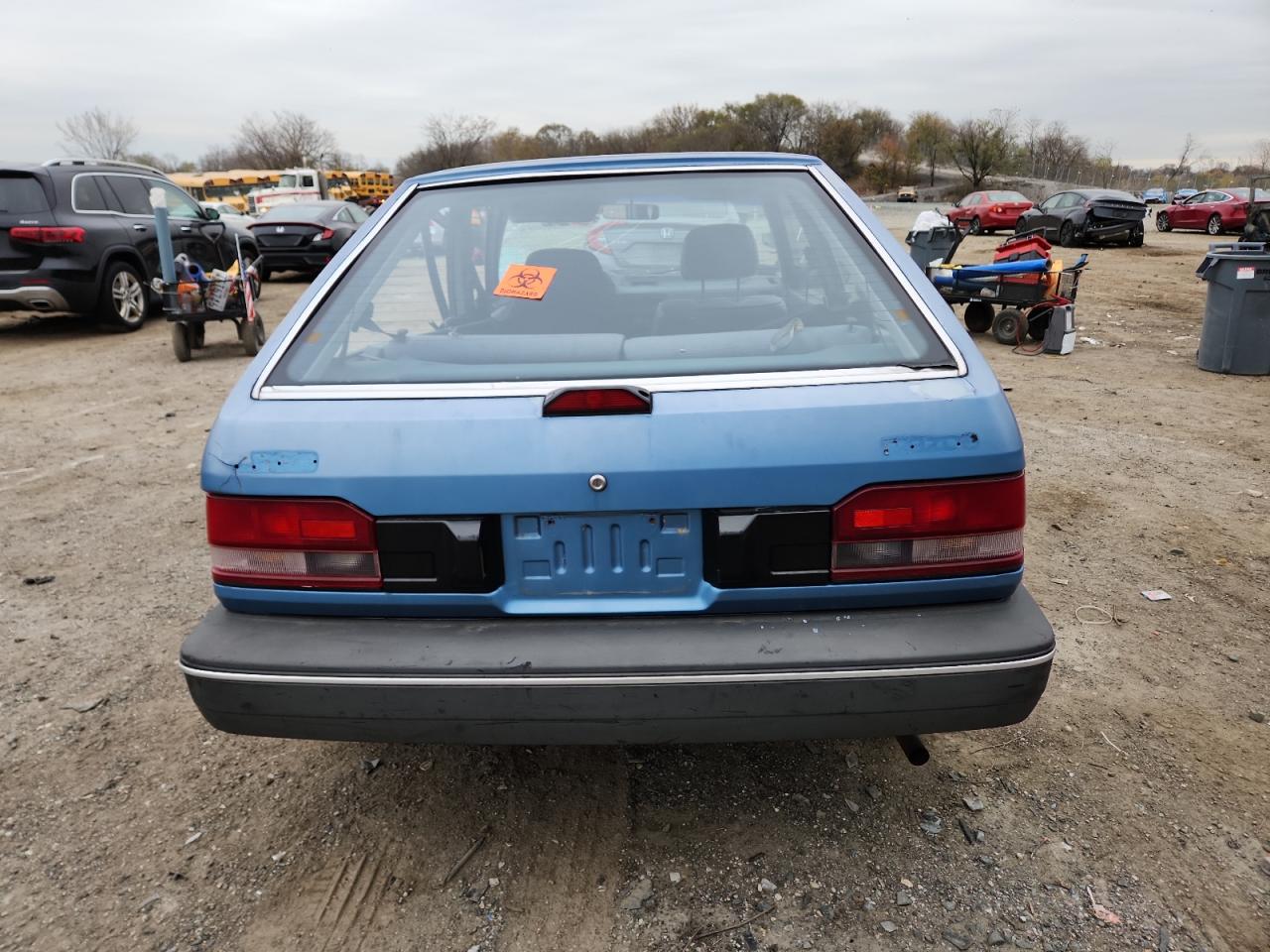 1988 Mazda 323 VIN: JM1BF2320J0139580 Lot: 93022195