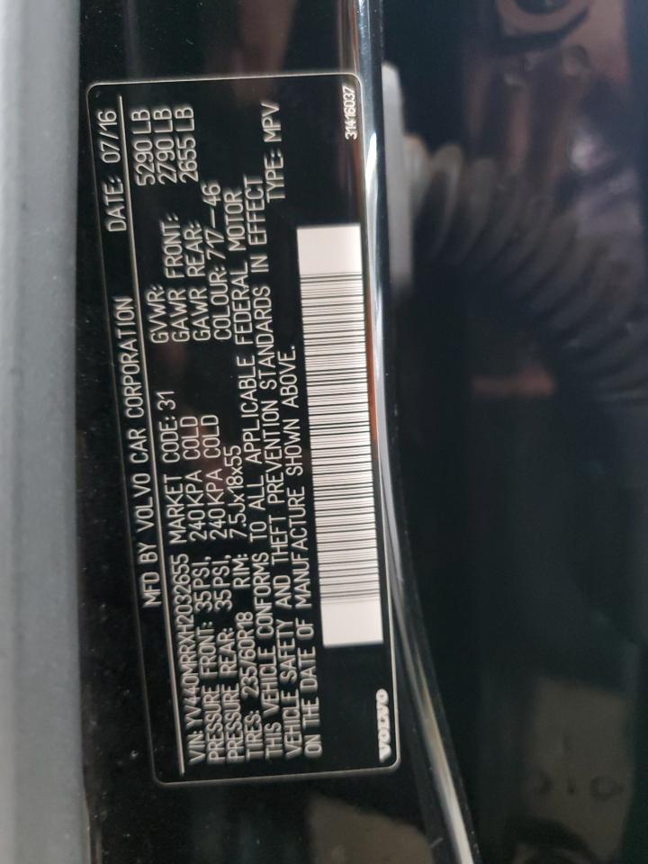 2017 Volvo Xc60 T5 Dynamic VIN: YV440MRRXH2032655 Lot: 93322355