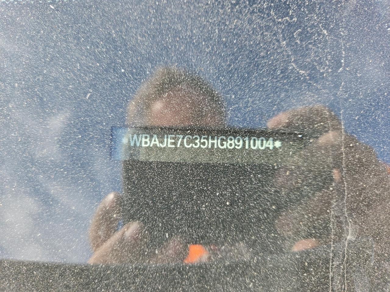 2017 BMW 540 Xi VIN: WBAJE7C35HG891004 Lot: 91930255