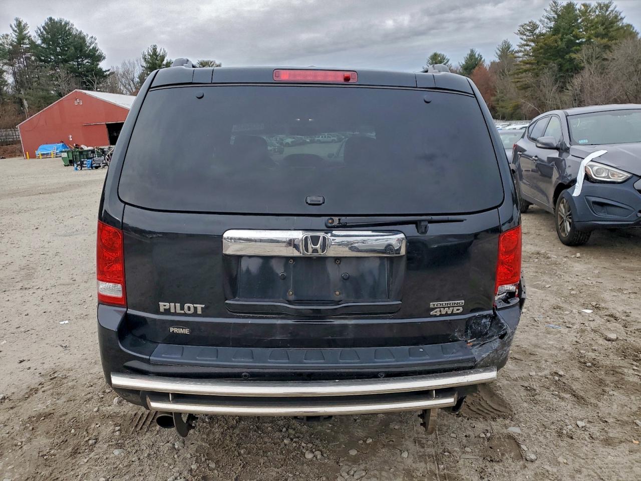 2011 Honda Pilot Touring VIN: 5FNYF4H96BB006806 Lot: 94394035