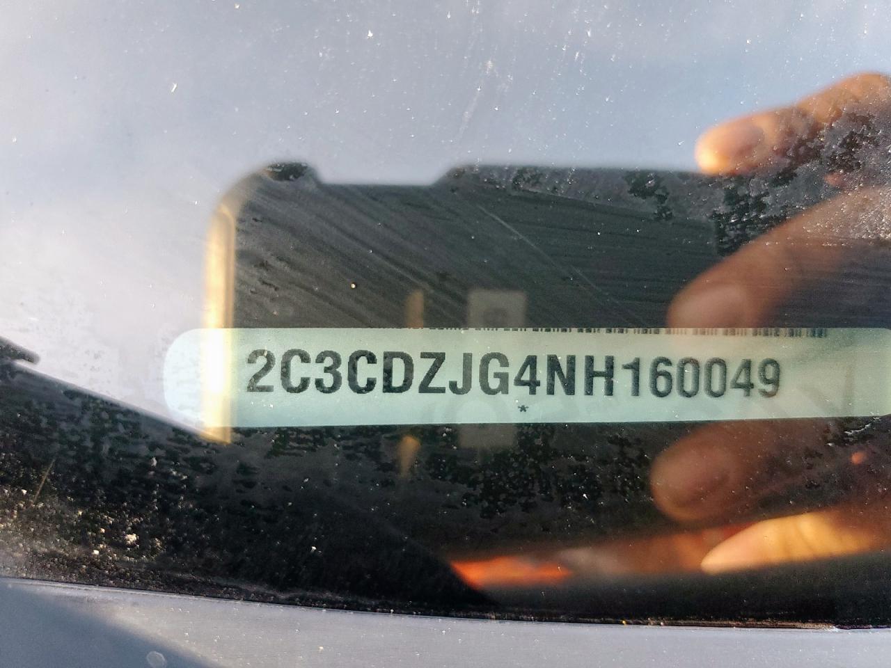 2022 Dodge Challenger Gt VIN: 2C3CDZJG4NH160049 Lot: 92278305