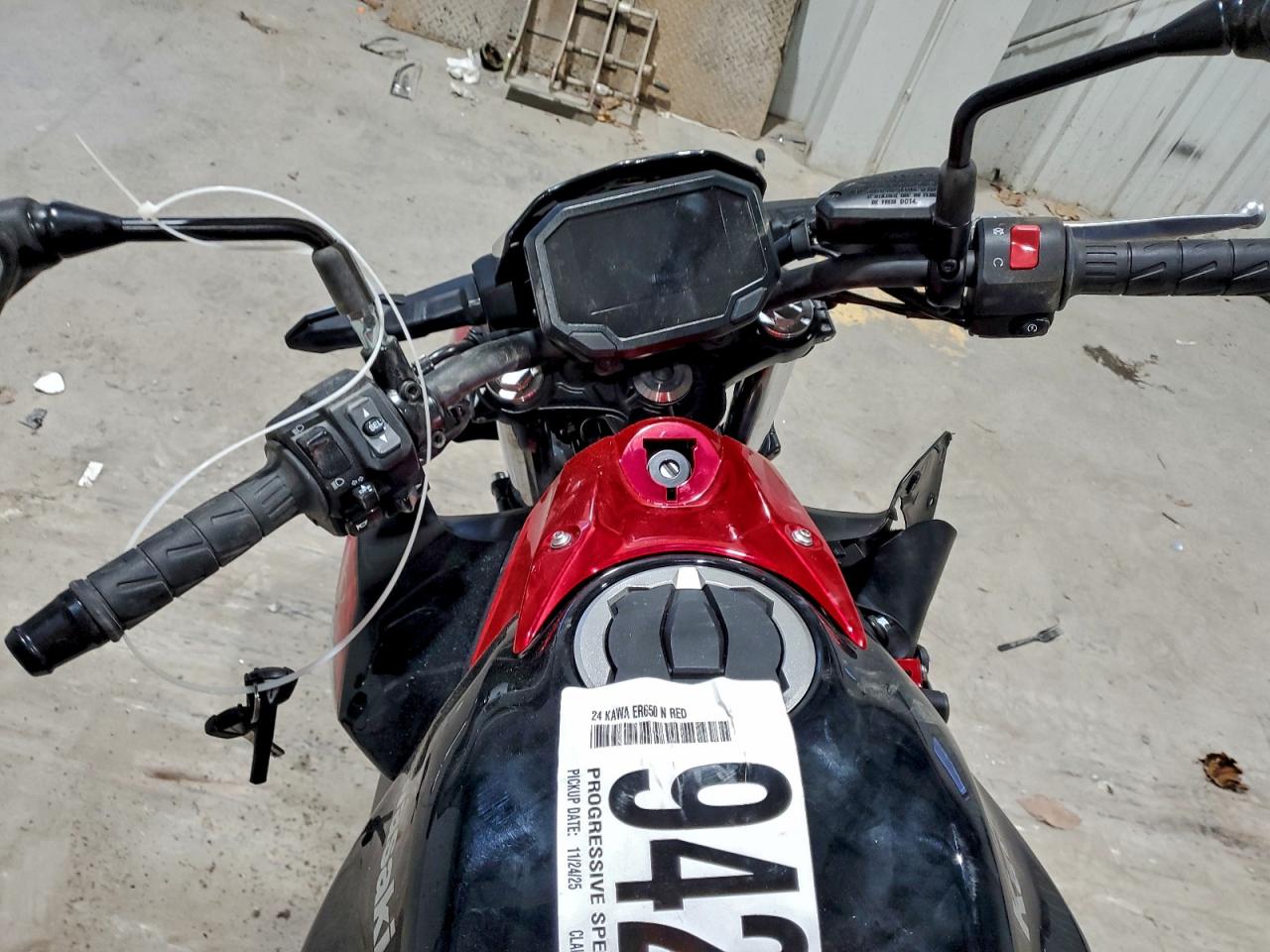 2024 Kawasaki Er650 N VIN: ML5EREN17RDAB4907 Lot: 94284235