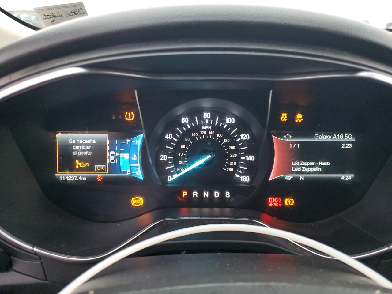 2017 Ford Fusion Titanium VIN: 3FA6P0D96HR231503 Lot: 93645665