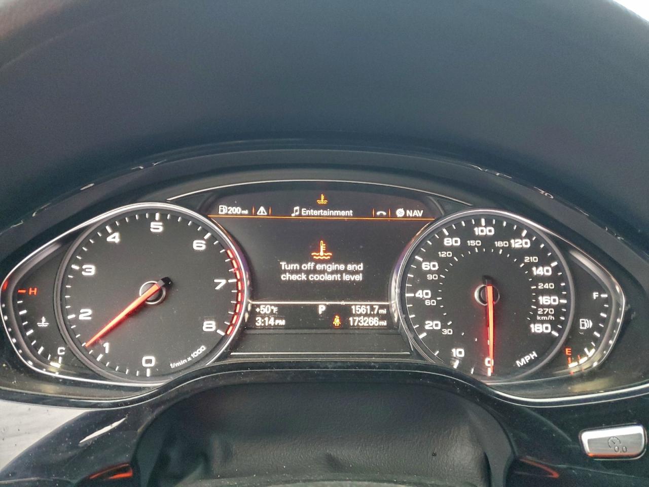 2015 Audi A8 L Quattro VIN: WAU3GAFDXFN009211 Lot: 93626425