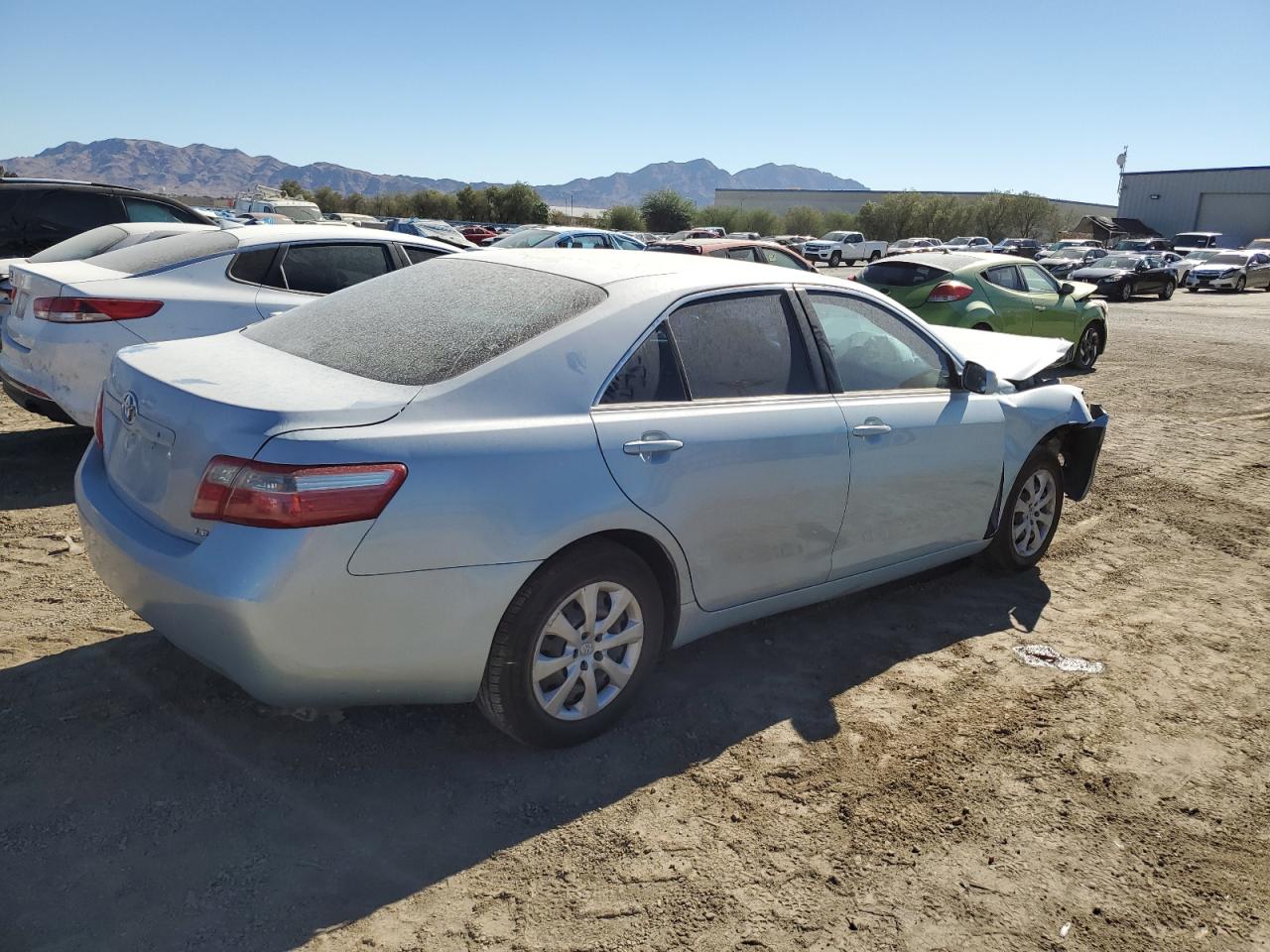 2008 Toyota Camry Ce blue sedan gasoline 4T4BE46K28R043724 photo #4