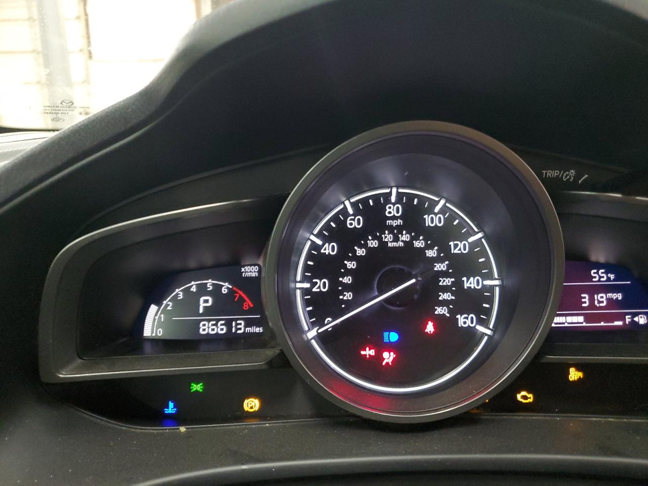 2017 Mazda 3 Touring VIN: 3MZBN1V78HM141202 Lot: 92591345