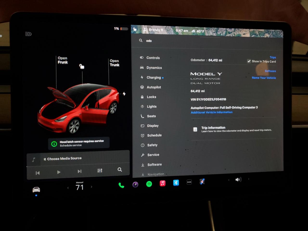 2020 Tesla Model Y VIN: 5YJYGDEE1LF054018 Lot: 91675275
