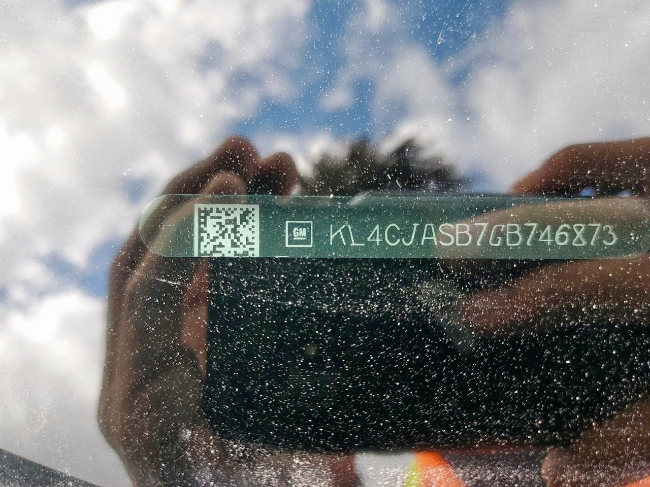 2016 Buick Encore VIN: KL4CJASB7GB746873 Lot: 93552655