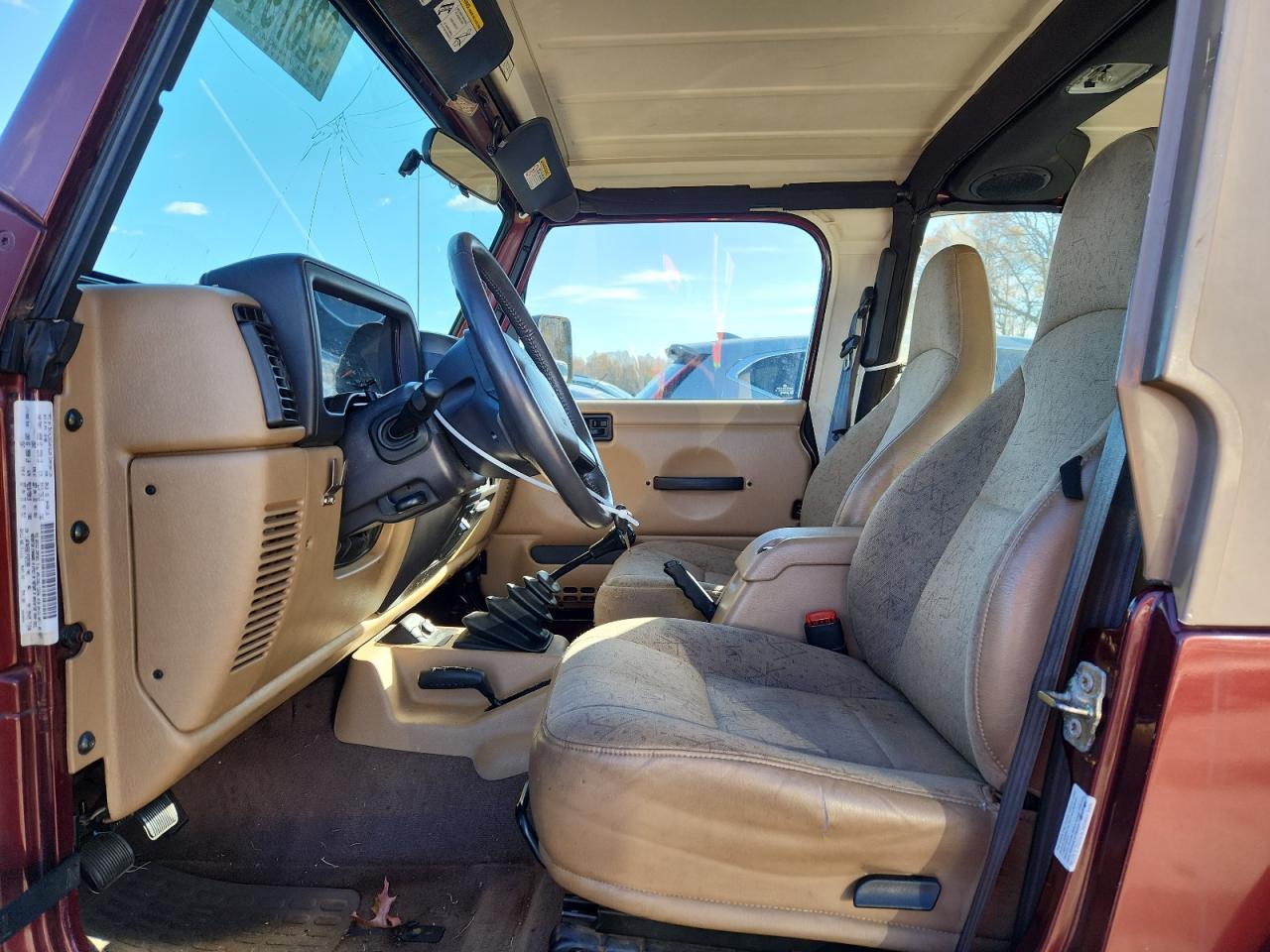 2001 Jeep Wrangler / Tj Sport VIN: 1J4FA49S61P325399 Lot: 92879195