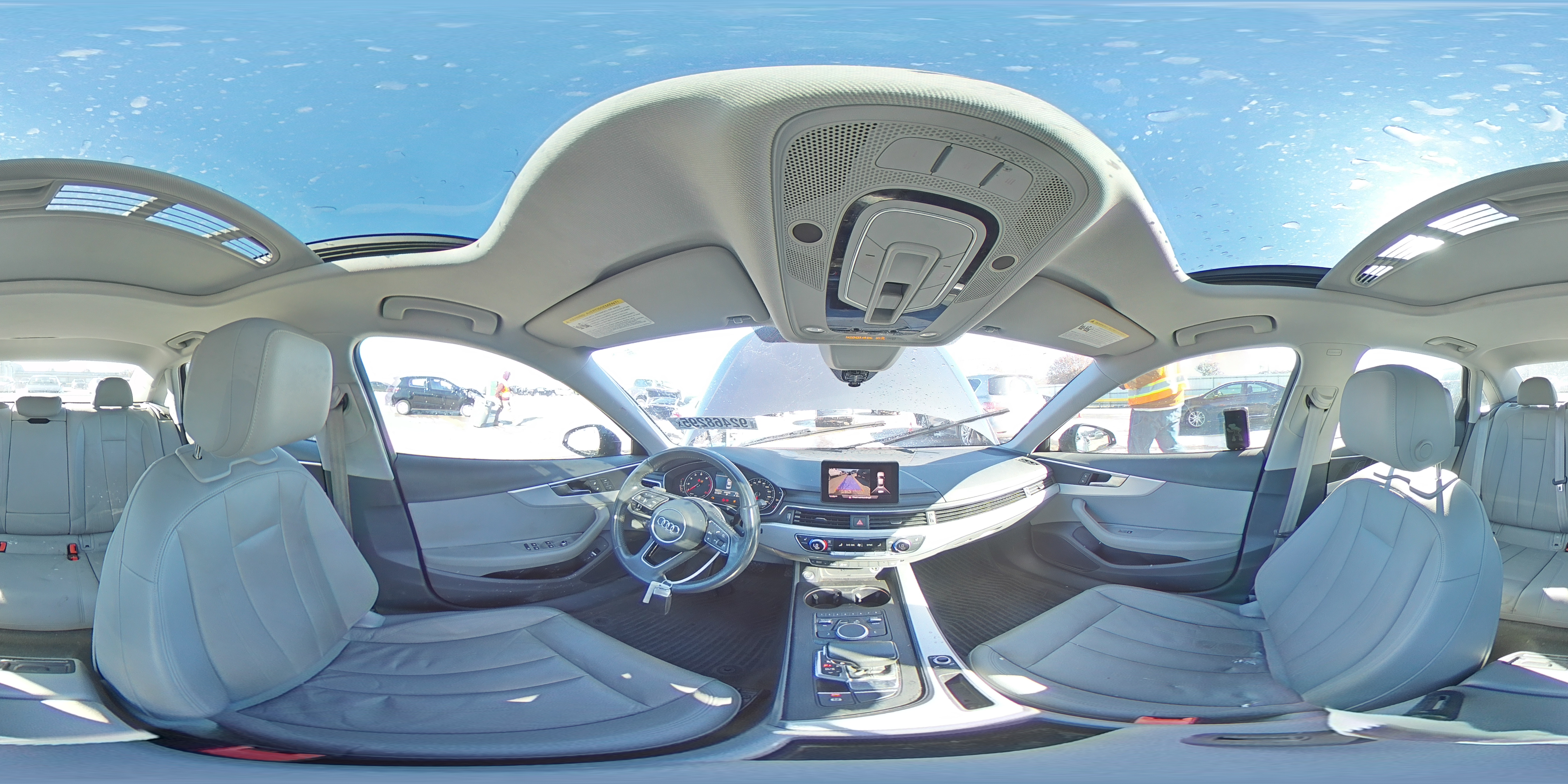 2017 Audi A4 Ultra Premium VIN: WAUGMAF45HN052545 Lot: 92468295